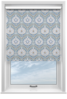 Bywater, Cottage Blue - Roller Blind